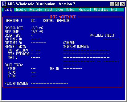 WD Options